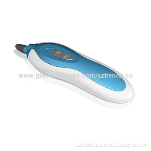 Electric manicure set with 5 interchangeable heads for nail care